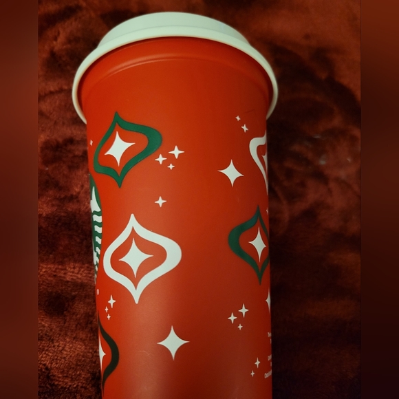 Starbucks plastic recyclables Cup w top - Picture 6 of 7